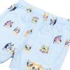 Bluey Girls’ 2-piece Loose-fit Button Down Pajama Set, Soft & Cute for Kids(Bluey Pool Day)