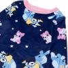 Bluey Girls’ 2-piece Loose-fit Long-Sleeve Matching Pajama Set, Soft & Comfortable for Kids(Bluey Dreams)