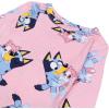 Bluey Girls’ 2-piece Snug-fit Viscose Long-Sleeve Matching Pajama Set, Soft & Cute for Kids(Hugging My Plush)