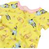 Bluey Girls’ 4-piece Snug-fit Matching Short-Sleeve Cotton Pajama Set, Soft & Cute for Kids(Happy Day)