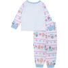 Bluey Unisex Kids’ 2-Piece Loose-fit Long-Sleeve Matching Pajama Set, Soft & Cute for Kids(Bluey Sweater)
