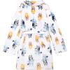 Bluey Unisex Kids’ Bathrobe, Soft & Plush Robe for Kids(Funny Bluey)