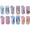 Bluey girls Multi Pack Kid’s Socks(Sky Blue (6-pack))