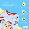 Bluey unisex-child 2-Piece Snug-fit Cotton Holiday Pajama Set, Soft & Cute for Kids(Bluey Ho Ho Ho)