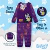 Bluey unisex-child 2-Piece Snug-fit Cotton Holiday Pajama Set, Soft & Cute for Kids(Boo Sisters)