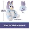 GUND Official Bluey Oh So Snuggly Plush, Bluey Plushies, Stuffed Animal Sensory Toy for Babies and Toddlers, Blue, 12.5”(Bluey)