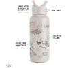 Simple Modern Summit Water Bottle with Straw Lid | Bluey 30oz Leak Proof Stainless Steel Insulated Cup | Gifts for Her Him | Bluey Stripes(-Disney: Three Little Pigs)
