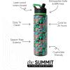Simple Modern Summit Water Bottle with Straw Lid | Bluey 30oz Leak Proof Stainless Steel Insulated Cup | Gifts for Her Him | Bluey Stripes(TMNT: Checkerboard)