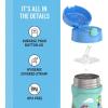 Thermos Baby 10 oz. Stainless Steel Bottle with pop-up straw, Bluey(Bluey)