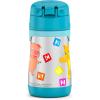 Thermos Baby 10 oz. Stainless Steel Bottle with pop-up straw, Bluey(Cocomelon)