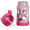 Thermos Baby 10 oz. Stainless Steel Bottle with pop-up straw, Bluey(Minnie Mouse)