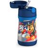Thermos Baby 10 oz. Stainless Steel Bottle with pop-up straw, Bluey(PAW PATROL BOY)