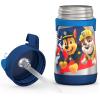 Thermos Baby 10 oz. Stainless Steel Bottle with pop-up straw, Bluey(PAW PATROL BOY)