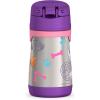 Thermos Baby 10 oz. Stainless Steel Bottle with pop-up straw, Bluey(Paw Patrol Girl)