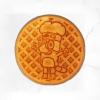 Uncanny Brands Bluey Mini Waffle Maker – Fun Character Waffles – Easy to Use and Clean(Bluey)