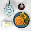 Uncanny Brands Bluey Mini Waffle Maker – Fun Character Waffles – Easy to Use and Clean(Bluey)