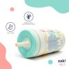 Zak Designs Bluey Kelso Toddler Cups For Travel or At Home, 12oz Vacuum Insulated Stainless Steel Sippy Cup With Leak-Proof Design is Perfect For Kids (Bluey, Bingo, Grandad Mort)(Happy Fruit)