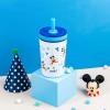 Zak Designs Bluey Kelso Toddler Cups For Travel or At Home, 12oz Vacuum Insulated Stainless Steel Sippy Cup With Leak-Proof Design is Perfect For Kids (Bluey, Bingo, Grandad Mort)(Mickey)