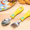 Zak Designs Bluey Kid Flatware Set with Fun Character Art on Both Utensils, Non Slip Fork and Spoon Set is Perfect for Encouraging Picky Eaters to Finish Their Plates (2 pk, BPA-Free)(Bluey)