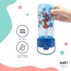 Zak Designs Harmony Bluey Water Bottle for Travel or At Home, 18oz Durable Plastic is Leak-Proof When Closed with Straw Lid and Carry Handle, 2-Pack (Bluey and Bingo)(Marvel Spidey and His Amazing Friends)