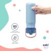 Zak Designs Harmony Bluey Water Bottle for Travel or At Home, 18oz Durable Plastic is Leak-Proof When Closed with Straw Lid and Carry Handle, 2-Pack (Bluey and Bingo)(Barbie-Pink)