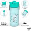 Zak Designs Harmony Bluey Water Bottle for Travel or At Home, 18oz Durable Plastic is Leak-Proof When Closed with Straw Lid and Carry Handle, 2-Pack (Bluey and Bingo)(Gabby’s Dollhouse)