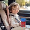 Zak Designs Harmony Bluey Water Bottle for Travel or At Home, 18oz Durable Plastic is Leak-Proof When Closed with Straw Lid and Carry Handle, 2-Pack (Bluey and Bingo)(Sonic the Hedgehog)