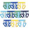 Bluey Boys’ Briefs of 100% Combed Cotton Underwear Briefs, Sizes 18m, 2/3t, 4t, 4, 6, and 8(Bluey10pk)