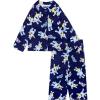 Bluey Girls’ 2-piece Loose-fit Button Down Pajama Set, Soft & Cute for Kids(Bluey)