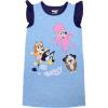 Bluey Girls’ Nightgown, Fantasy Gown, Comfortable Sleepwear, Soft & Cute Pajamas for Kids(Bluey Besties)