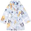 Bluey Unisex Kids’ Bathrobe, Soft & Plush Robe for Kids(Blue Bluey/Bingo)