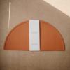 mushie x Bluey Silicone Placemat for Kids | BPA-Free Non-Slip Design (Bluey Ivory)(Clay)