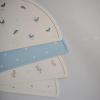 mushie x Bluey Silicone Placemat for Kids | BPA-Free Non-Slip Design (Bluey Ivory)(Crowns)