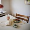 mushie x Bluey Silicone Placemat for Kids | BPA-Free Non-Slip Design (Bluey Ivory)(Pretzels)