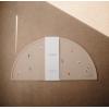 mushie x Bluey Silicone Placemat for Kids | BPA-Free Non-Slip Design (Bluey Ivory)(Rocket Ship)