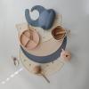 mushie x Bluey Silicone Placemat for Kids | BPA-Free Non-Slip Design (Bluey Ivory)(Tradewinds)