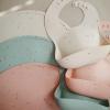 mushie x Bluey Silicone Placemat for Kids | BPA-Free Non-Slip Design (Bluey Ivory)(Vanilla Confetti)