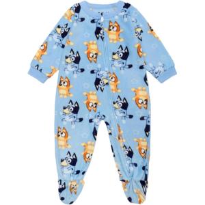Bluey Boys’ Footed Blanket Sleeper, Comfortable Pajamas, Soft & Cute for Kids(Star Sisters)