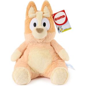 GUND Official Bluey Oh So Snuggly Plush, Bluey Plushies, Stuffed Animal Sensory Toy for Babies and Toddlers, Blue, 12.5”(Bingo)
