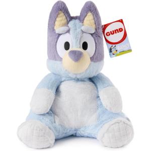 GUND Official Bluey Oh So Snuggly Plush, Bluey Plushies, Stuffed Animal Sensory Toy for Babies and Toddlers, Blue, 12.5”(Bluey)