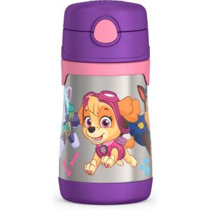 Thermos Baby 10 oz. Stainless Steel Bottle with pop-up straw, Bluey(Paw Patrol Girl)