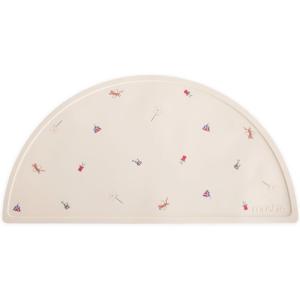 mushie x Bluey Silicone Placemat for Kids | BPA-Free Non-Slip Design (Bluey Ivory)(Circus)