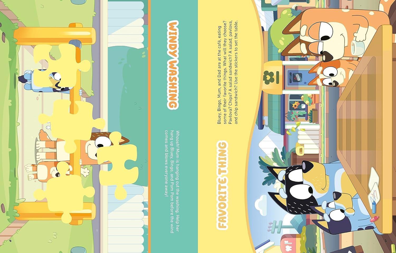 imageBluey Super Stickers An Activity Book with Over 400 Stickers