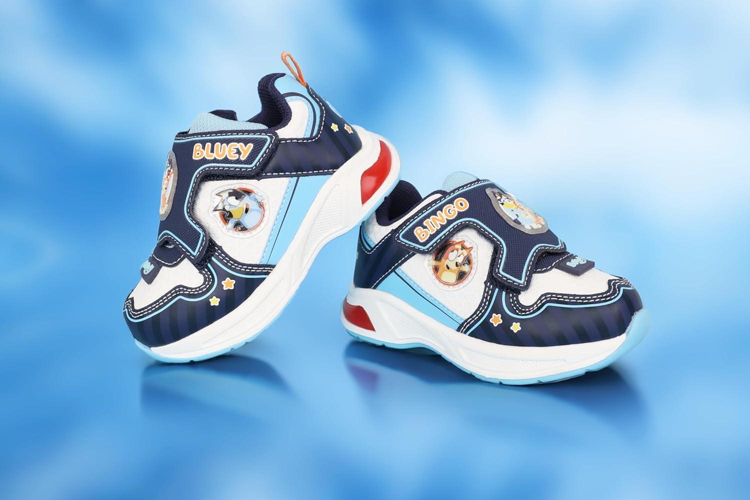 imageBluey Toddler and Bingo Light Up Sneakers UnisexBlue