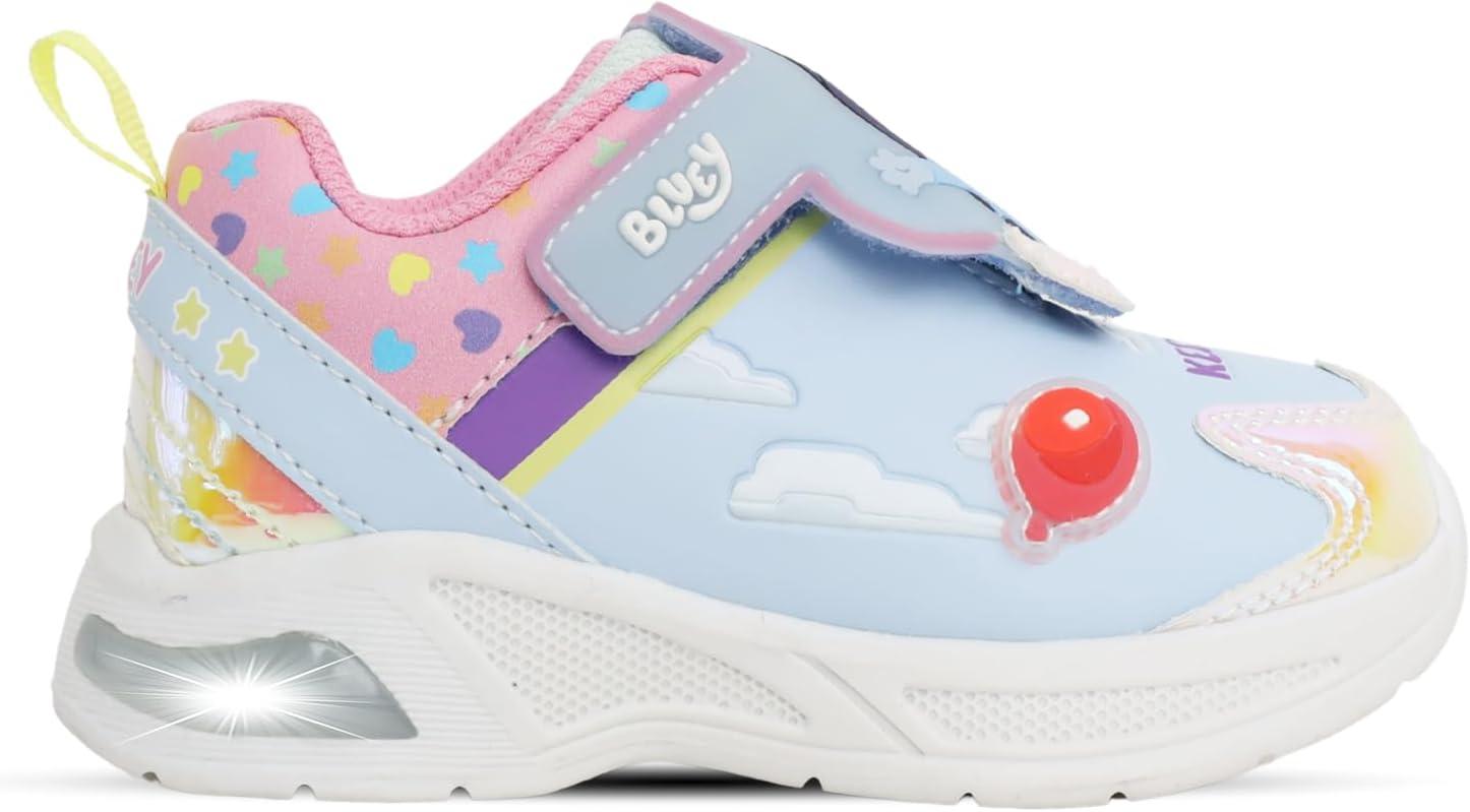 imageBluey Toddler and Bingo Light Up Sneakers UnisexBlueMulti