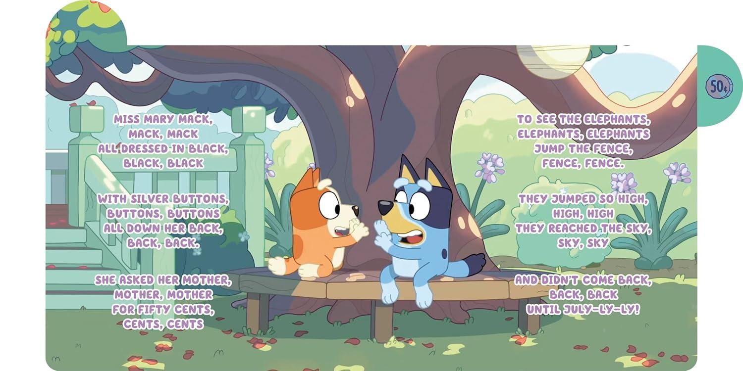 imageBluey and Bingos Book of Singy Things A Tabbed Board Book
