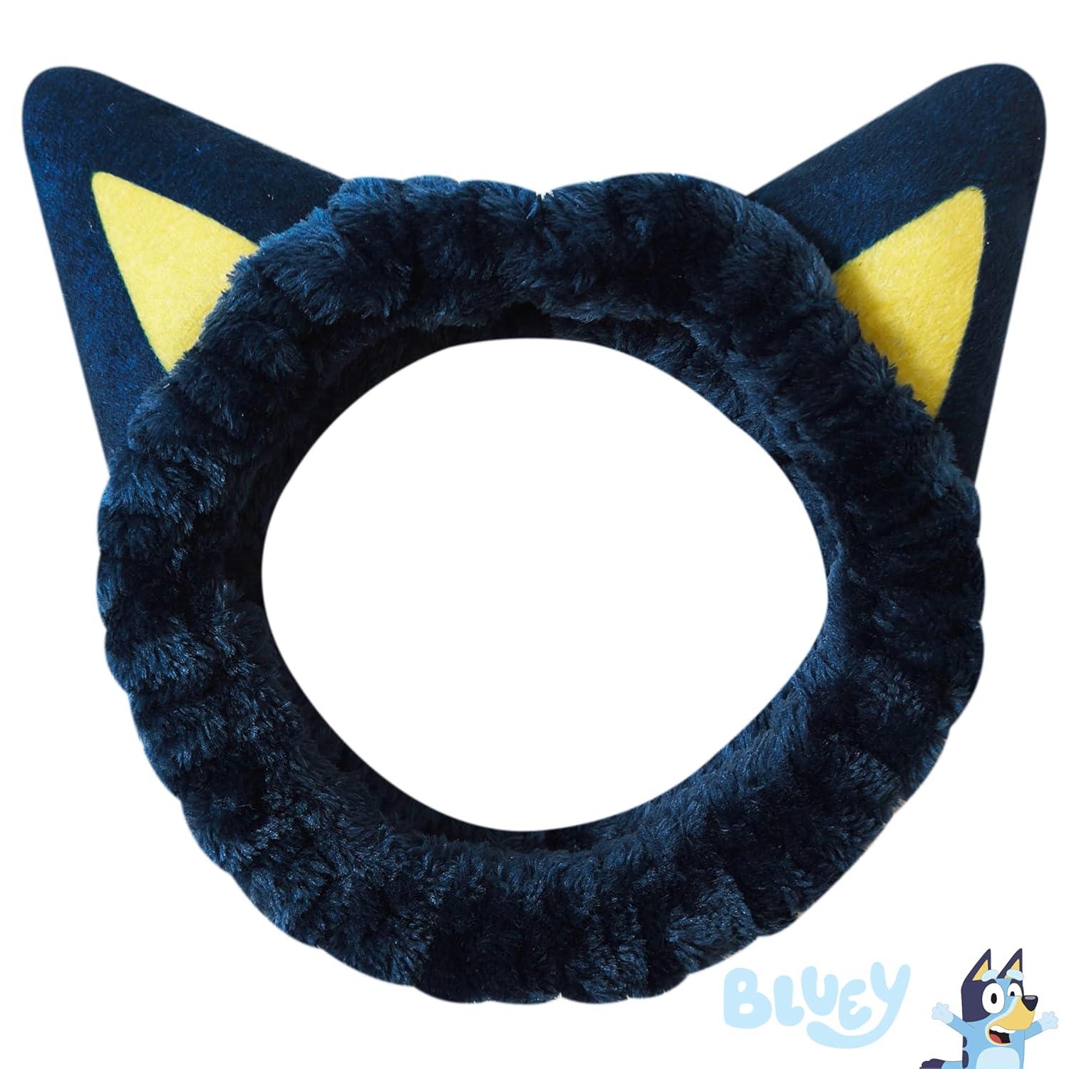 imageLUV HER Bluey Girls Cartoon Character Headbands One Size Fits All Soft Stretchy Fabric Fun Fashion Accessory for Everyday or Special Occasions Ages 3