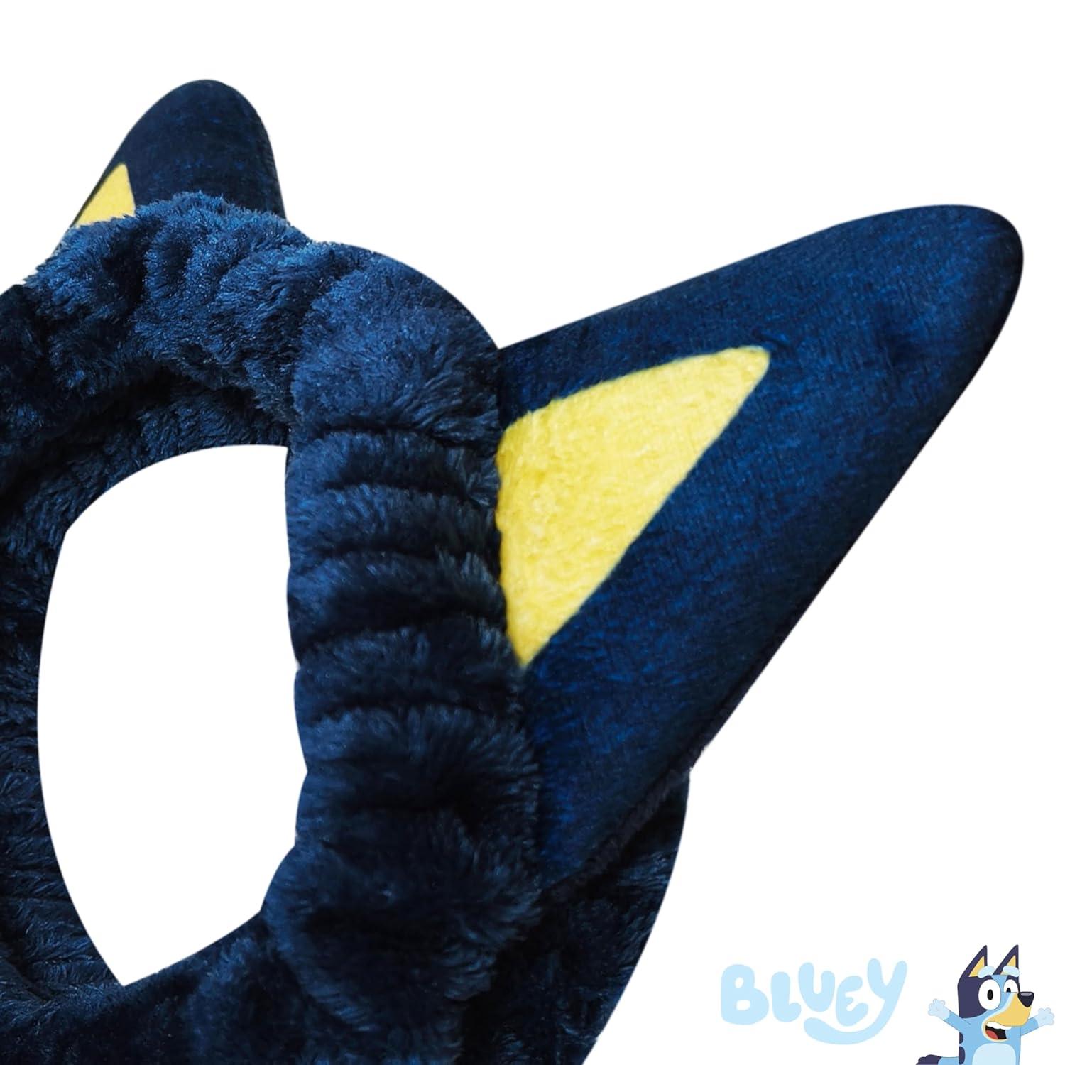 imageLUV HER Bluey Girls Cartoon Character Headbands One Size Fits All Soft Stretchy Fabric Fun Fashion Accessory for Everyday or Special Occasions Ages 3
