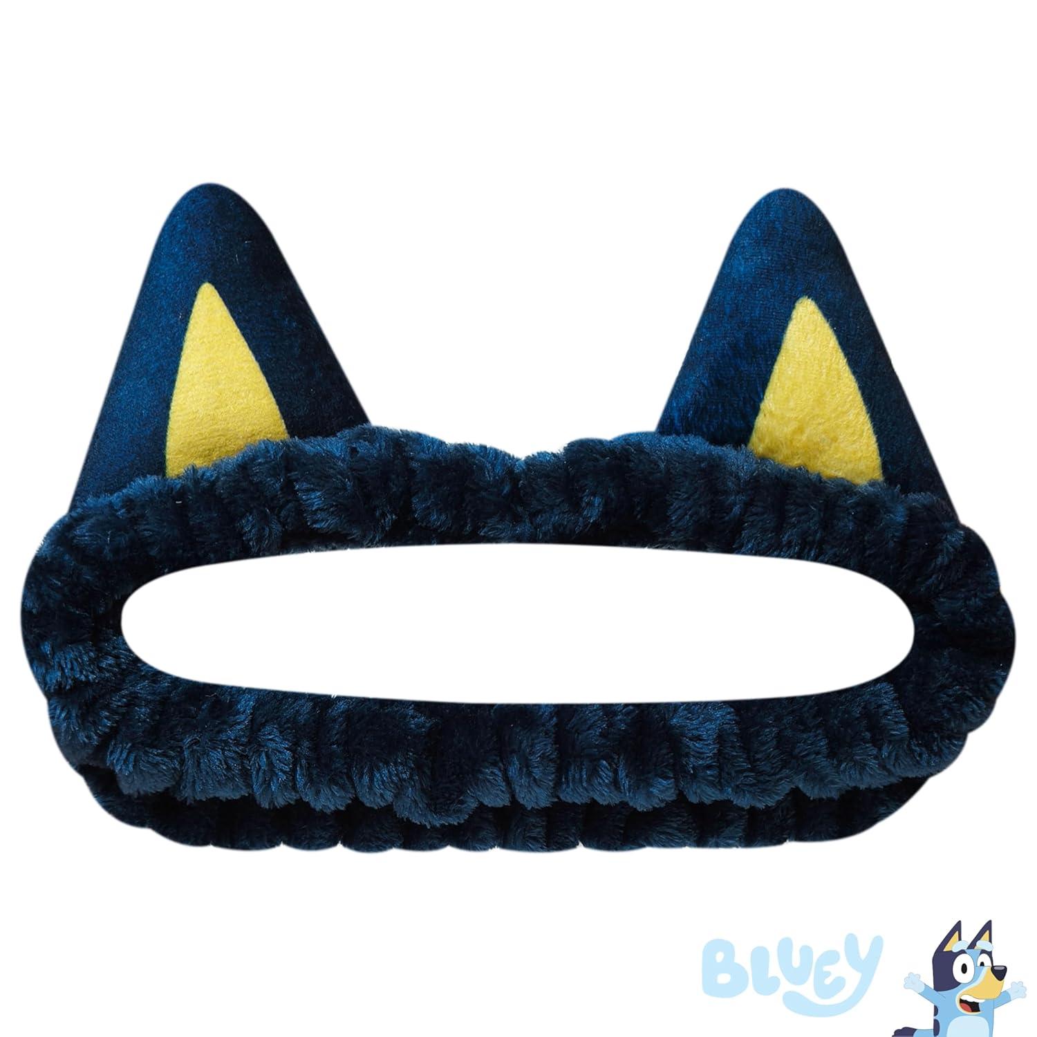 imageLUV HER Bluey Girls Cartoon Character Headbands One Size Fits All Soft Stretchy Fabric Fun Fashion Accessory for Everyday or Special Occasions Ages 3