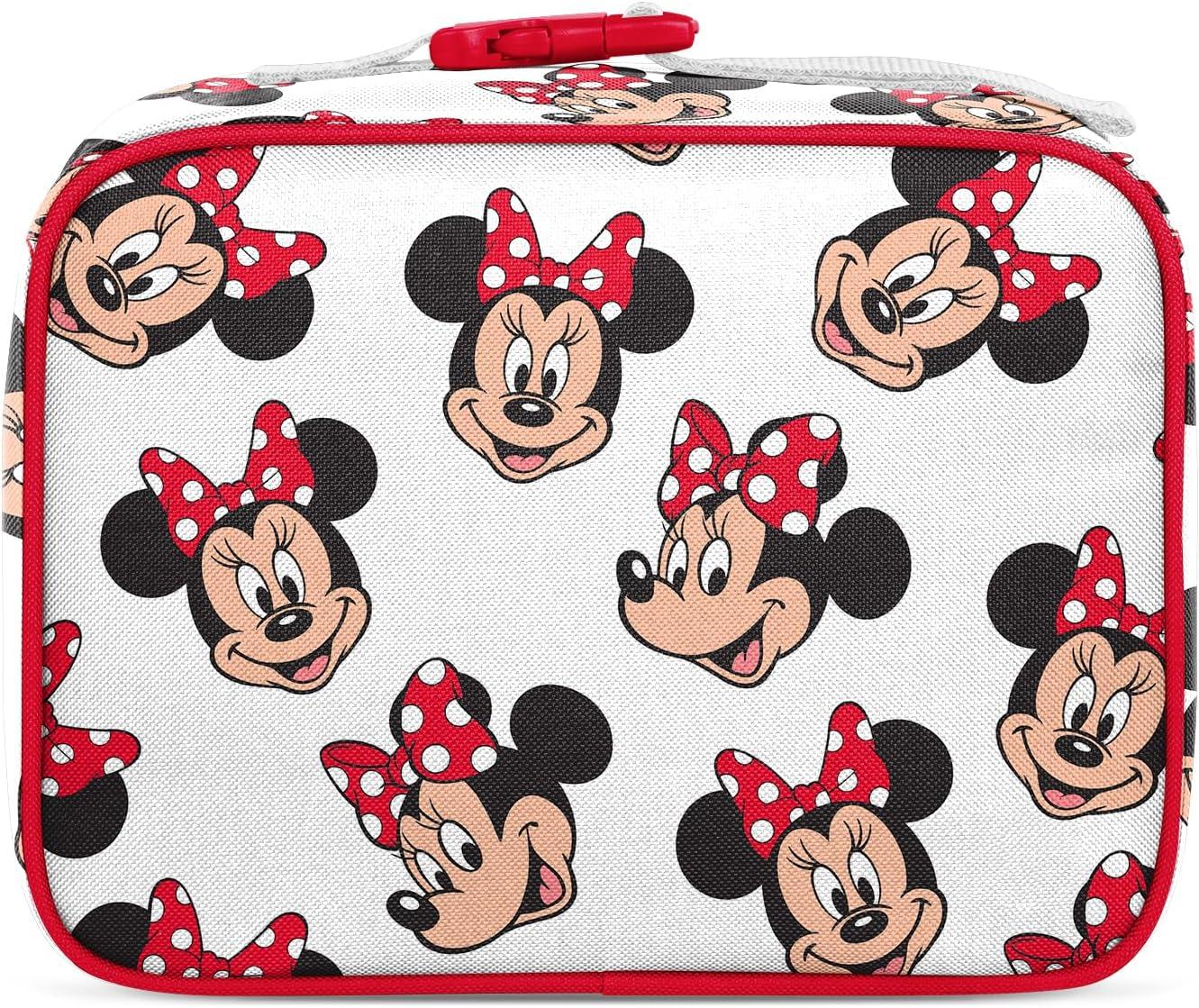 imageSimple Modern Bluey Kids Lunch Box for Toddler Reusable Insulated Bag for Girls Meal Containers for School with Exterior and Interior Pockets Hadley Collection Bluey SkyDisney Minnie Mouse Fun